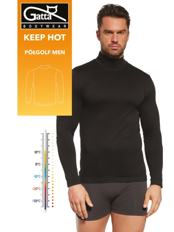 Podkoszulek PÓŁGOLF KEEP HOT MEN